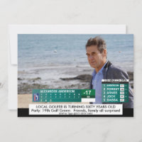 Funny Golf News ️ 40. 50. 60. Geburtstag von Männ