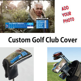 Funny Golf News 🏌️ 40. 50. 60. Men Birthday Golf Headcover
