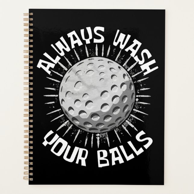 Funny Golf Planer (Vorderseite)