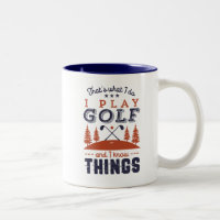 Funny Golf Player Golfer I Play Golf I Know Dinge