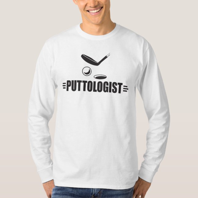 Funny Golf, Schneiden T-Shirt (Vorderseite)