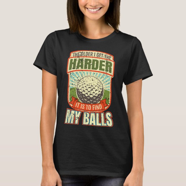 Funny Golf Shirts For Men  (Vorderseite)