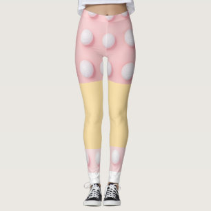 Funny Golf Shorts Socken Ball Muster Leggings