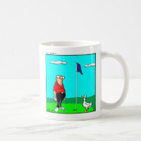 Funny Golf Spaß Kaffee Tasse