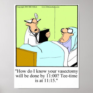 Funny Golf Spaß Poster Geschenk