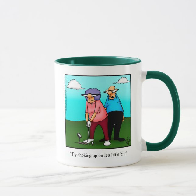 Funny Golf Spaß Tasse für sie (Rechts)