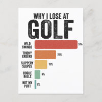 Funny Golf Sport Warum ich beim Golfspiel Retro ve