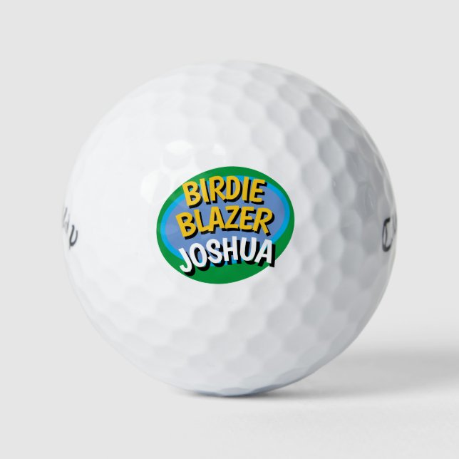 FUNNY GOLF SPRICHWORT GOLFBALL (Vorderseite)
