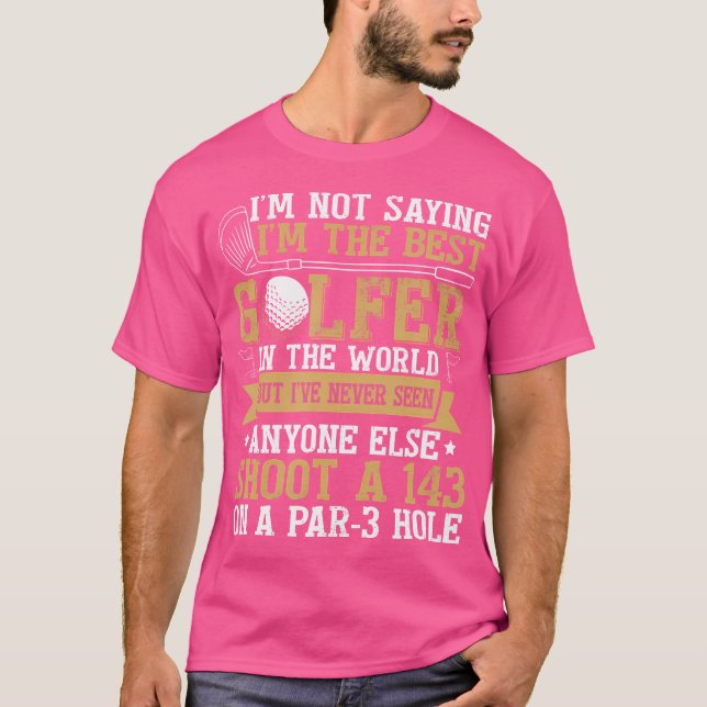 Funny Golf T-Shirt (Vorderseite)