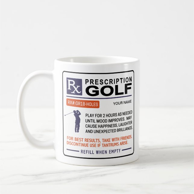 Funny Golf Tasse - Design (Links)