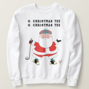 Funny Golf Weihnachtsfeiertag Sweatshirt