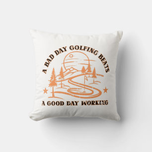 Funny Golf Zitat Golfing Lover Kissen