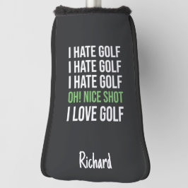Funny Golfer Gift Sports Custom Personalized Humor Golf Headcover