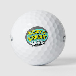 FUNNY GOLFER LADIES GOLFBALL