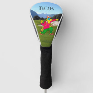 Funny Golfer Personalisiert Name oder Monogramm Golf Headcover