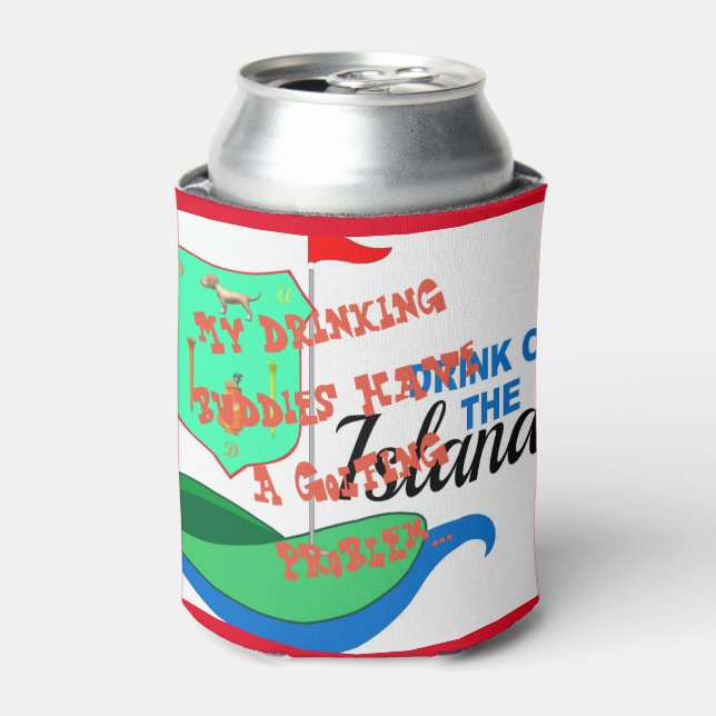 Funny Golfing Can Cooler Dosenkühler (Kanne Vorderseite)