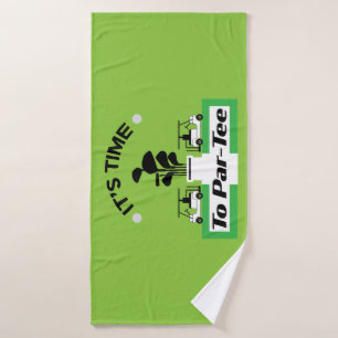 Funny Golfing Pros Golfing Fanatics Sport Badehandtuch