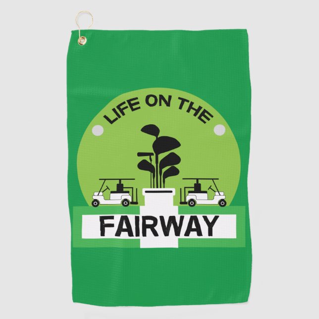 Funny Golfing Pros Golfing Fanatics Sport Golfhandtuch (Vorderseite)