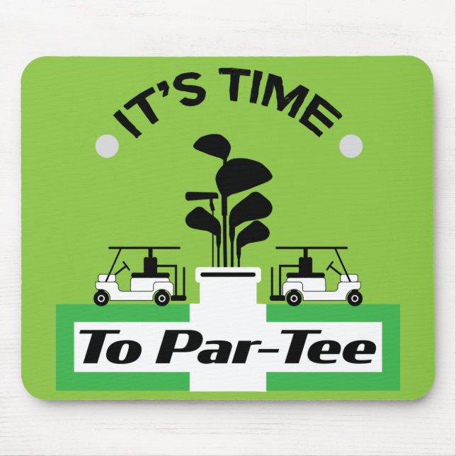 Funny Golfing Pros Golfing Fanatics Sport Mousepad (Vorne)