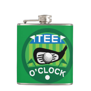 Funny Golfing Pros Golfing Fanatics Sportflask Flachmann