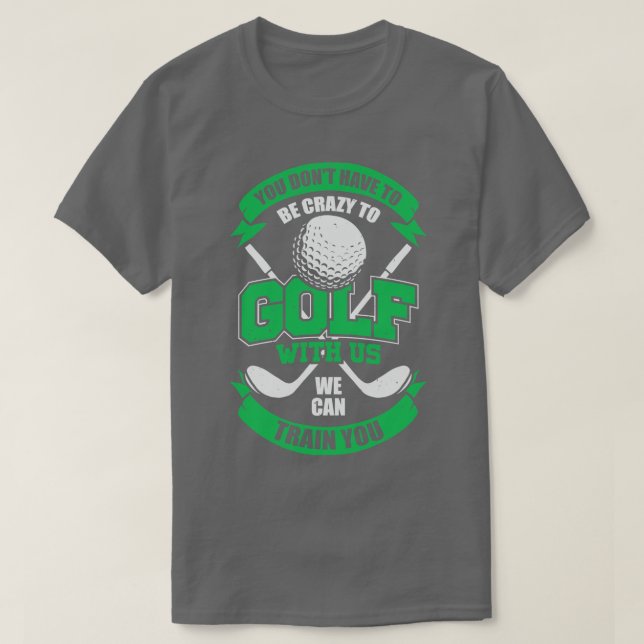 Funny Golfing Team Golf Player Geschenk T-Shirt (Design vorne)