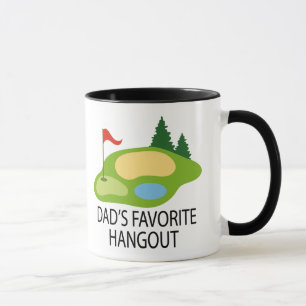Funny Golfplatz Golfplatz Vater Hangout Geschenk Tasse