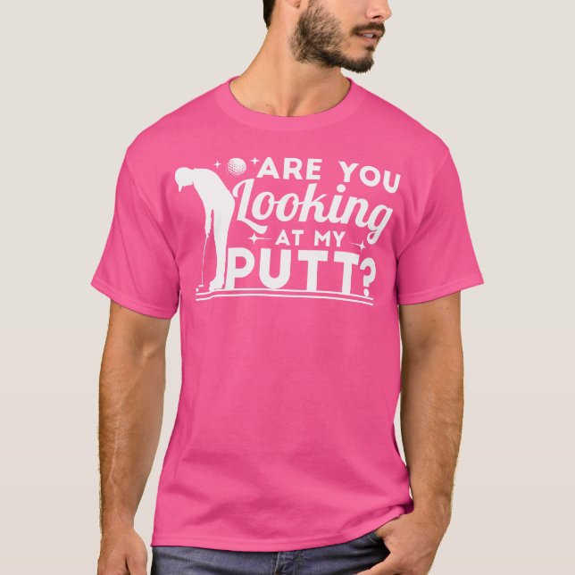Funny Golfplatz Men Golf Spaß Golfer T-Shirt (Vorderseite)
