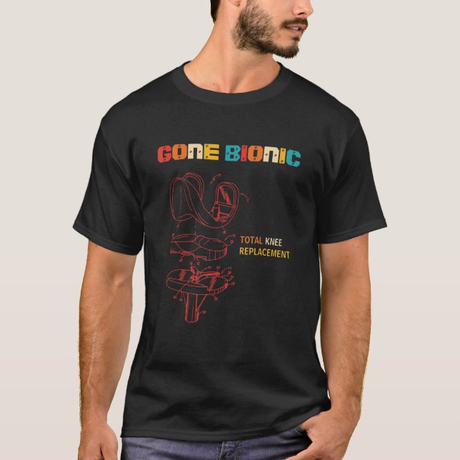 Funny Gone Bionic Operation Apparel T-Shirt (Vorderseite)