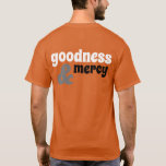 Funny "Goodness & Mercy" - Ps. 23:6 - Bibelverse T-Shirt<br><div class="desc">Funny "Goodness & Mercy" - Ps. 23:6 - Bibelverse T - Shirt. Dieser komische Bibelverse, Christlicher T - Shirt, wird von der King James Version von Psalms 23:6 inspiriert: "Gewiss, Güte und Barmherzigkeit werden mir alle Tage meines Lebens folgen: und ich werde für immer im Haus des Herrn wohnen." Fügen...</div>