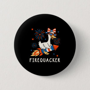 Funny Goose Amerikanische Unabhängigkeitstag Fireq Button