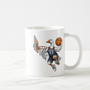 Funny Goose Basketball Spieler Slam Dunk Lovers Sp Kaffeetasse