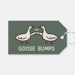 Funny Goose Bumps Cartoon Faustgeflügel Geschenkanhänger