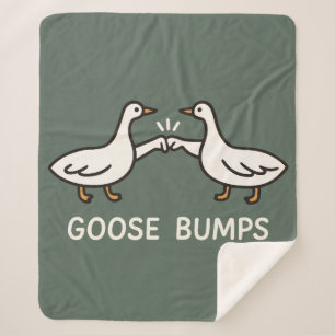 Funny Goose Bumps Cartoon   Faustgeflügel Sherpadecke