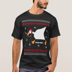 Funny Goose Murder Ugly kreativ T-Shirt
