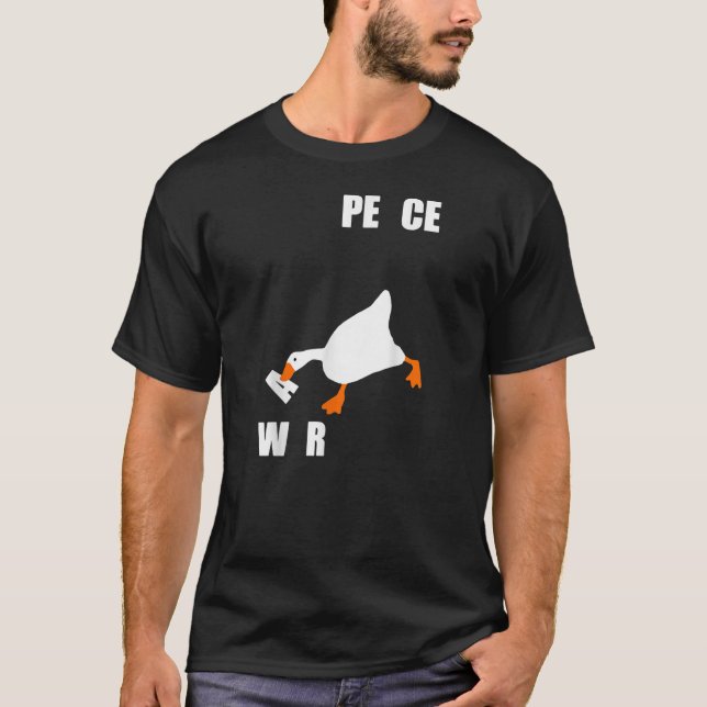 Funny Goose Video Game Vaporware Untitelte Liebe T-Shirt (Vorderseite)