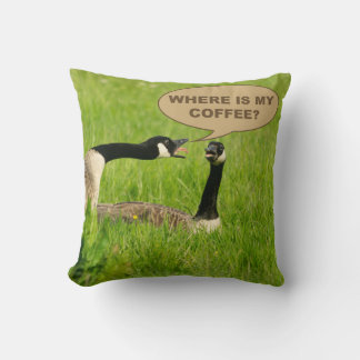 Funny Goose - Where Is My Coffee Kissen