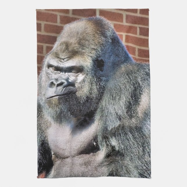 FUNNY GORILLA GESCHIRRTUCH (Vertikal)