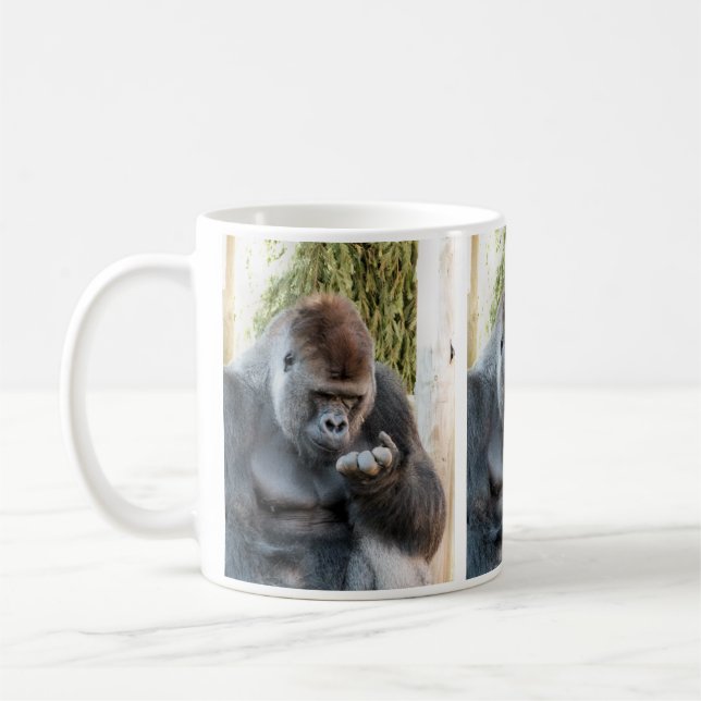 FUNNY GORILLA KAFFEETASSE (Links)