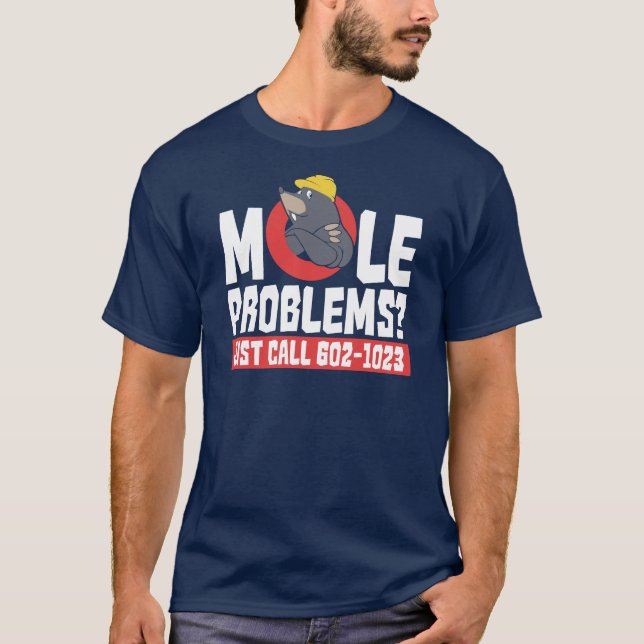 Funny Got einen Problemrufdienst T-Shirt (Vorderseite)