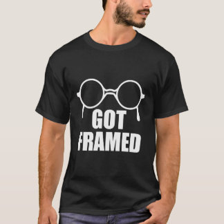 Funny Got Gerahmt Optometristen Brille Optician Op T-Shirt