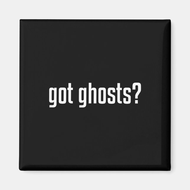 Funny Got Ghosts Paranormal Investigator Ghost Lov Magnet (Vorne)
