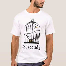 Funny Got zu Albern-Gänse Meme CuteGoose Ästhetik T-Shirt