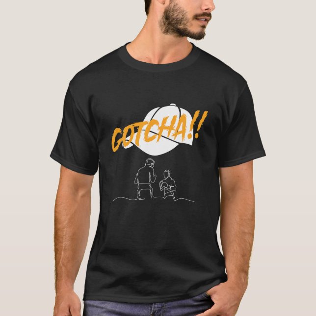 Funny Gotcha Hat Boxing T-Shirt (Vorderseite)
