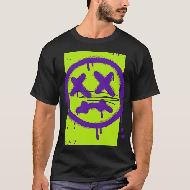Funny Graffiti T-Shirt (Vorderseite)