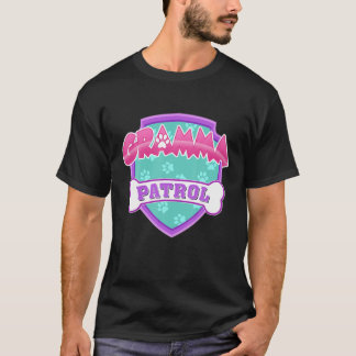 Funny Gramma Patrol - Hunde Mama, Vater für Männer T-Shirt