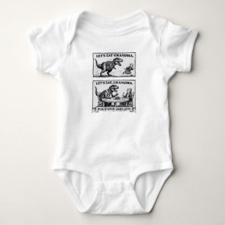 Funny Grammar Baby Singlet – “Let’s Eat, Grandma" Strampler