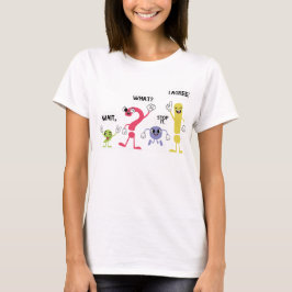 Funny Grammar Lehrer, warten, was stoppen Ich stim T-Shirt
