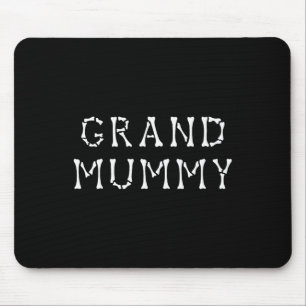 Funny Grand Mummy Halloween Mummy Deady Halloween Mousepad