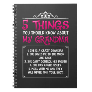Funny Grandkids Grandchildren Notizblock