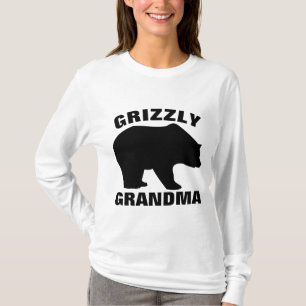 FUNNY GRANDMA T - SHIRT, GRIZZLY BEAR T-Shirt
